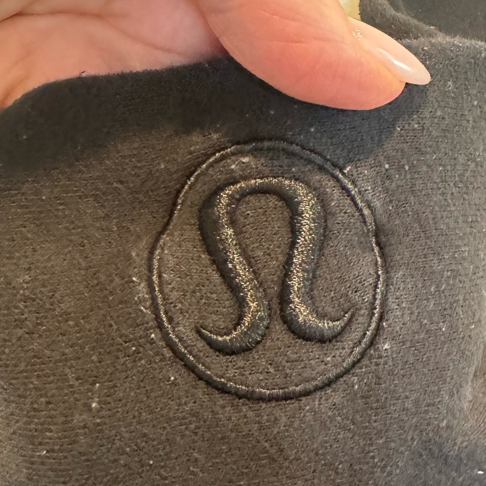 Lululemon Black Zip-Up Oversized Crop Scuba Hooded Jacket Size XL/XXL - Picture 14 of 15